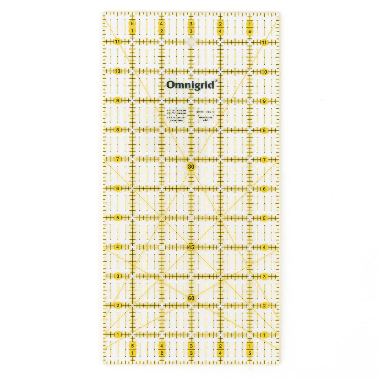 Omnigrid® 6 x 12 Rectangle Quilting & Sewing Ruler